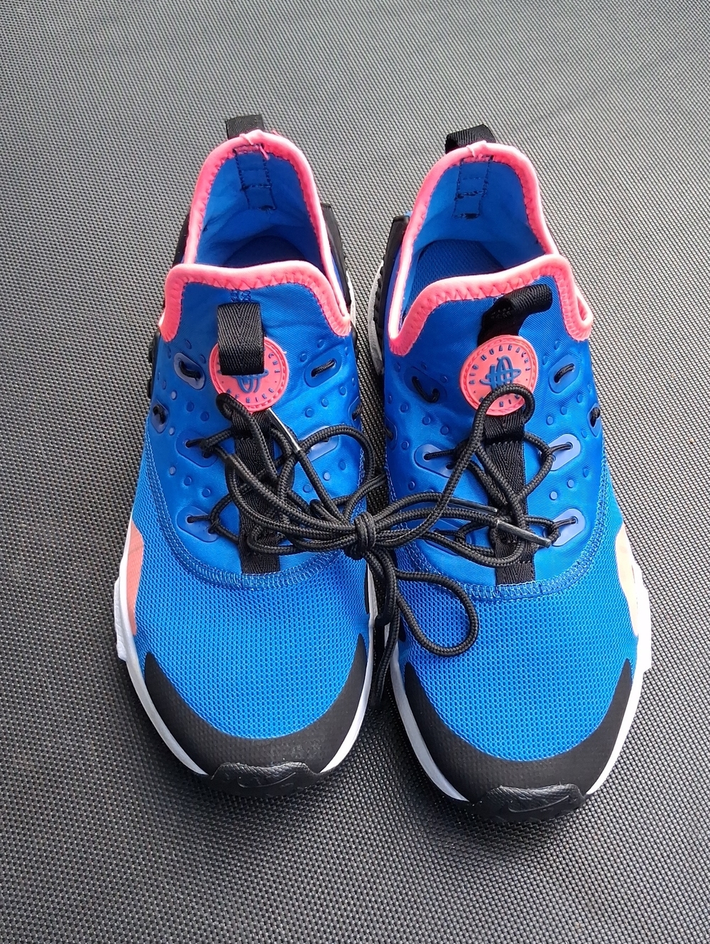 Nike Blue and Pink Men's Athletic Sneakers